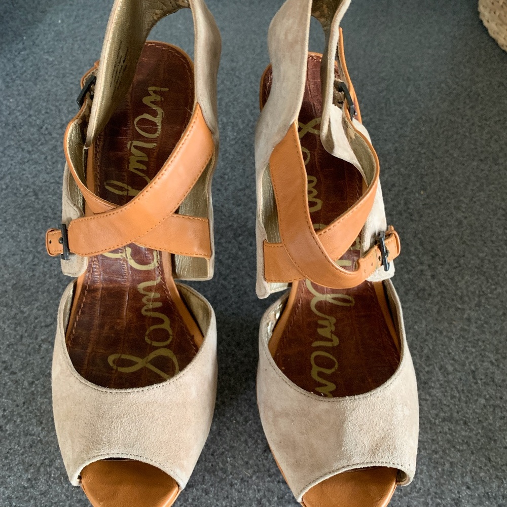 Sam Edelman Platform Sandals Size 9